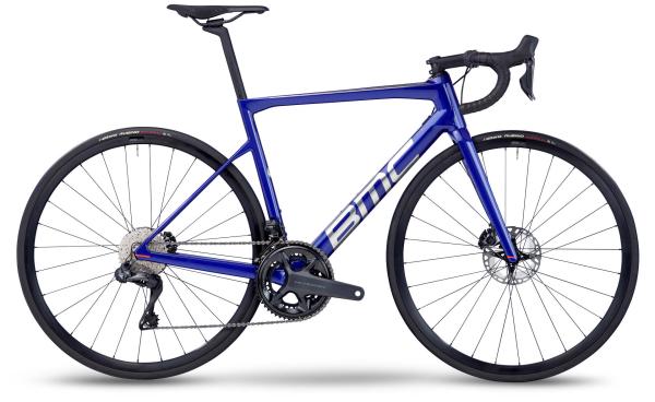 BMC Teammachine SLR THREE Sparkling Blue / Brushed Alloy 56