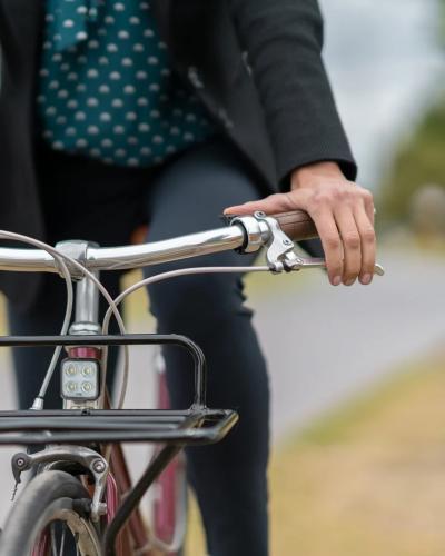 Knog Glocke Oi 22.2 mm silber  Produktbild 4