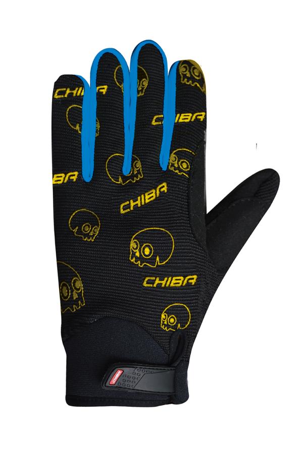 Chiba Bones Gloves schwarz/oceano S